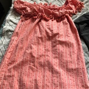 Off the shoulder dress